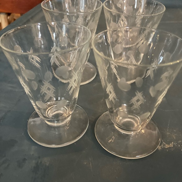 6 cordial glasses lot - Picture 5 of 5